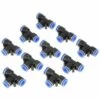 KARTOKNER 10pcs De Tuyau Pneumatique Raccords De Tuyauterie En Plastique Connecteur Ligne D'air 10mm -Promos Raccord d'arrosage Magasin 51281527 1