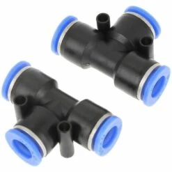 KARTOKNER 10pcs De Tuyau Pneumatique Raccords De Tuyauterie En Plastique Connecteur Ligne D'air 10mm -Promos Raccord d'arrosage Magasin 51281527 2