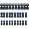 KARTOKNER 30pcs Connecteur Droit Pneumatique, Raccords De Fixation à Dégagement Rapide En Plastique Pour Tubes 6mm 8mm 10mm -Promos Raccord d'arrosage Magasin 51281597 1