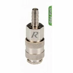 RIBIMEX Raccord Rapide Air Automatique Universel, Cannelé Pour Tuyau 6/8mm