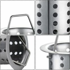 Filtres Évier Cuisine, 2 Pièces Crépines D'Évier De Cuisine, Crépine De Vidange De Cuisine, Filtre De Crépine D'évier, Crépine De Vidange, Pour Évier De Bain Lavabo, Baignoires Bouchon GrooFoo -Promos Raccord d'arrosage Magasin 53103745 3