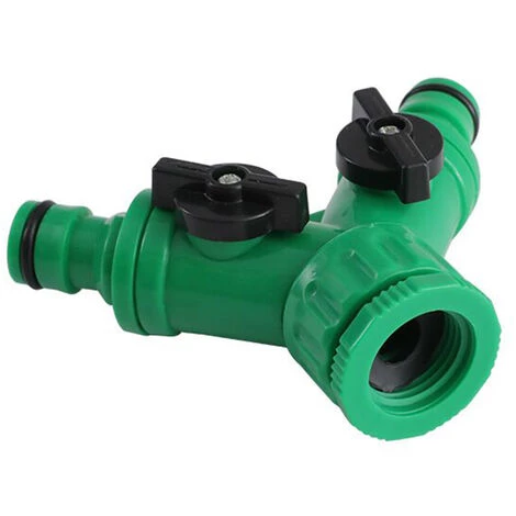 LIFCAUSAL Tuyau D'arrosage Connecteur Rapide 2 Voies Y Forme Séparateur De Tuyau Adaptateur De Tuyau Connecteur D'irrigation Robinet à Poignée En Plastique 7 LIFCAUSAL Tuyau D'arrosage Connecteur Rapide 2 Voies Y Forme Séparateur De Tuyau Adaptateur De Tuyau Connecteur D'irrigation Robinet à Poignée En Plastique – Image 5