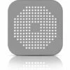 TINOR Francaise Filtre Cheveux Douche--Attrape Cheveux Douche|Gris OU Blanc|Filtre Evier/Baignoire/Douche En Silicone-Bouchon Caoutchouc Salle De Bain/Cuisine，14*14cm (Gris，2pièce) -Promos Raccord d'arrosage Magasin 53994769 1