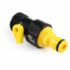 WILTEC Raccord Par Clic Accouplement De Tuyau 15mm (1/2") Filetage Extérieur 26mm (3/4") Robinet D'arrêt -Promos Raccord d'arrosage Magasin 54387358 1