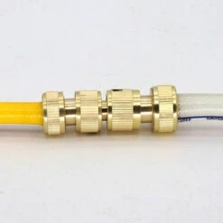 Paquet De 2 Raccords De Tuyau De Jardin En Laiton Pour Robinet De Tuyau De Jardin, Double Connecteur Mâle En Laiton，Fontainebleau -Promos Raccord d'arrosage Magasin 55308986 4