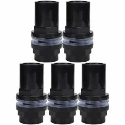 Adaptateur De Tuyau Pour Aquarium En PVC Adaptateur De Convertisseur De Tuyau De Raccordement De Connecteur 5 Pièces Raccord De Tuyau De Remplissage Adaptateur De Tube à Air (25mm),Starlight