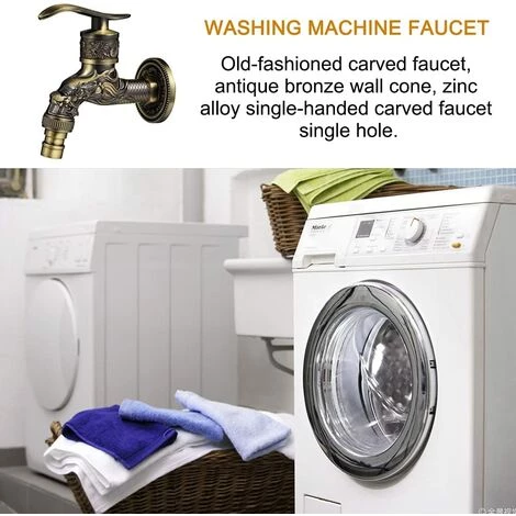 Fei Yu Robinet Mural RéTro En Laiton, Robinet Exterieur Jardin G1/2", Robinet En Laiton Antique, Robinet Mural Vintage, Antique Cuivre Dragon Sculpté Robinet Pour Cuisine Bain Jardin 6 Fei Yu Robinet Mural RéTro En Laiton, Robinet Exterieur Jardin G1/2", Robinet En Laiton Antique, Robinet Mural Vintage, Antique Cuivre Dragon Sculpté Robinet Pour Cuisine Bain Jardin – Image 4