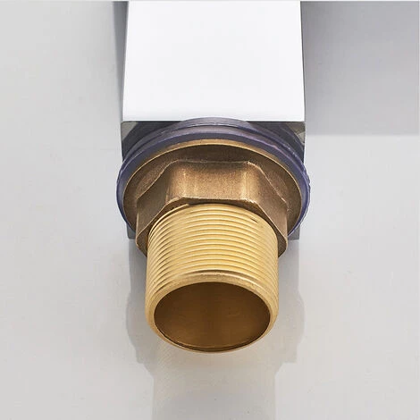 LUCKY-88 Robinet De Bassin De Comptoir De Salle De Bain Tout En Cuivre Cascade Créative Robinet De Galvanoplastie PVD à Double Contrôle Chaud Et Froid (sur Lavabo De Comptoir) 5 LUCKY-88 Robinet De Bassin De Comptoir De Salle De Bain Tout En Cuivre Cascade Créative Robinet De Galvanoplastie PVD à Double Contrôle Chaud Et Froid (sur Lavabo De Comptoir) – Image 3