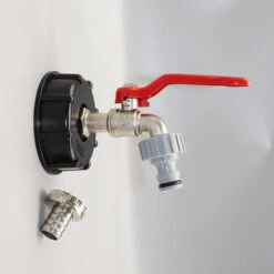 CATHERINE S60X6 IBC Raccord Robinet En Alliage, 1/2" (13mm) Avec Raccord De Tuyau -Promos Raccord d'arrosage Magasin 56374629 3
