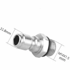 IRISFR Connecteur à Dégagement Rapide 1/4'', 14 Mm Mâle à 1/4 Pouce Rapide Dégagement Adaptateur Pulvérisateur De Savon Pour Laveuse à Pression, Lance En Mousse De Neige Coupleur En Acier Inoxydable,Lilaris 8 IRISFR Connecteur à Dégagement Rapide 1/4'', 14 Mm Mâle à 1/4 Pouce Rapide Dégagement Adaptateur Pulvérisateur De Savon Pour Laveuse à Pression, Lance En Mousse De Neige Coupleur En Acier Inoxydable,Lilaris -Promos Raccord d'arrosage Magasin 56532492 2