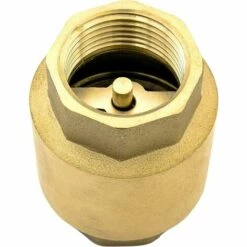 CHANCEY Clapet Anti-retour De 1 Pouce En Laiton De Haute Qualité Robuste, Antirouille Et étanche Pour Une Pompe, Une Fontaine, Une Machine à Laver, Un Jardin, Des Mégots De Pluie, Un Baril,SEMAket,or -Promos Raccord d'arrosage Magasin 56679411 5
