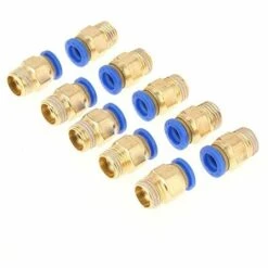 GUAZHUNIFR 10pcs Raccords Connecteurs De Coupleur Rapide Pneumatique Raccords D'air Adaptateur 8mm Diamètre Filetage 1 / 4BSP Ensemble Pour Tuyau.Gu.B/bon