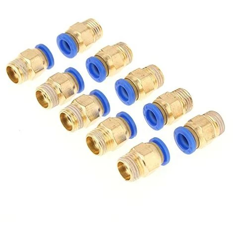 GUAZHUNIFR 10pcs Raccords Connecteurs De Coupleur Rapide Pneumatique Raccords D'air Adaptateur 8mm Diamètre Filetage 1 / 4BSP Ensemble Pour Tuyau.Gu.B/bon 3 GUAZHUNIFR 10pcs Raccords Connecteurs De Coupleur Rapide Pneumatique Raccords D'air Adaptateur 8mm Diamètre Filetage 1 / 4BSP Ensemble Pour Tuyau.Gu.B/bon