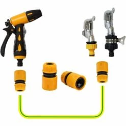 READCLY Lot De 10 Connecteurs De Tuyau D'arrosage En Plastique Pour Tuyau D'arrosage Et Robinet 1,27 Cm 9 READCLY Lot De 10 Connecteurs De Tuyau D'arrosage En Plastique Pour Tuyau D'arrosage Et Robinet 1,27 Cm -Promos Raccord d'arrosage Magasin 57815274 3