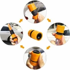 READCLY Lot De 10 Connecteurs De Tuyau D'arrosage En Plastique Pour Tuyau D'arrosage Et Robinet 1,27 Cm 11 READCLY Lot De 10 Connecteurs De Tuyau D'arrosage En Plastique Pour Tuyau D'arrosage Et Robinet 1,27 Cm -Promos Raccord d'arrosage Magasin 57815274 5