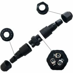 ALMI 4Pcs Premium Boîtes De Jonction, 3 Broches Connecteur De Câble, Connecteur Étanche IP68, Connecteurs Boîtier Électrique Extérieur 5~9mm (Vis Type) 8 ALMI 4Pcs Premium Boîtes De Jonction, 3 Broches Connecteur De Câble, Connecteur Étanche IP68, Connecteurs Boîtier Électrique Extérieur 5~9mm (Vis Type) -Promos Raccord d'arrosage Magasin 58506143 2