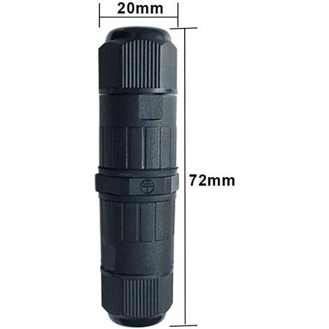 ALMI 4Pcs Premium Boîtes De Jonction, 3 Broches Connecteur De Câble, Connecteur Étanche IP68, Connecteurs Boîtier Électrique Extérieur 5~9mm (Vis Type) 5 ALMI 4Pcs Premium Boîtes De Jonction, 3 Broches Connecteur De Câble, Connecteur Étanche IP68, Connecteurs Boîtier Électrique Extérieur 5~9mm (Vis Type) – Image 3