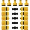 HIASDFLS Raccord D'Arrosage Connecteur De Robinet Plastique, Connecteurs Rapides Pour Tuyau D'Arrosage Jardin Tuyau Double Connecteur1/2 Et 3/4" Hose Quick Connector - 20 Pcs 1 HIASDFLS Raccord D'Arrosage Connecteur De Robinet Plastique, Connecteurs Rapides Pour Tuyau D'Arrosage Jardin Tuyau Double Connecteur1/2 Et 3/4" Hose Quick Connector - 20 Pcs -Promos Raccord d'arrosage Magasin 58677811 1