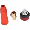 IRISFR Lilaris DKJ Adaptateur De Raccord Rapide Pour Connecteur Rapide De Câble De Soudage De Style Européen(DKJ35-50-Red)une Pièce -Promos Raccord d'arrosage Magasin 58807737 1