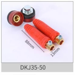 IRISFR Lilaris DKJ Adaptateur De Raccord Rapide Pour Connecteur Rapide De Câble De Soudage De Style Européen(DKJ35-50-Red)une Pièce 8 IRISFR Lilaris DKJ Adaptateur De Raccord Rapide Pour Connecteur Rapide De Câble De Soudage De Style Européen(DKJ35-50-Red)une Pièce -Promos Raccord d'arrosage Magasin 58807737 2