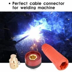 IRISFR Lilaris DKJ Adaptateur De Raccord Rapide Pour Connecteur Rapide De Câble De Soudage De Style Européen(DKJ35-50-Red)une Pièce 11 IRISFR Lilaris DKJ Adaptateur De Raccord Rapide Pour Connecteur Rapide De Câble De Soudage De Style Européen(DKJ35-50-Red)une Pièce -Promos Raccord d'arrosage Magasin 58807737 5