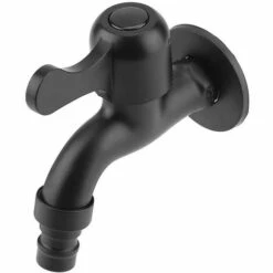 LTS FAFA Robinet Mural Noir En Acier Inoxydable 304, Robinet De Jardin Salle De Bain Extérieur 10 LTS FAFA Robinet Mural Noir En Acier Inoxydable 304, Robinet De Jardin Salle De Bain Extérieur -Promos Raccord d'arrosage Magasin 59153984 4