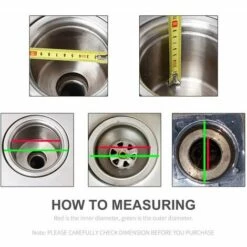 LUCKY-88 Crépine D'évier De Cuisine (pochoir Moyen) -Promos Raccord d'arrosage Magasin 59293510 4