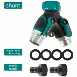 LTS FAFA Inverseur De Tuyau à 2 Voies, Inverseur De Tuyau D'arrosage De 3/4 Po Inverseur à 2 Voies Avec 2 Connecteurs Et 4 Joints En Caoutchouc 11 LTS FAFA Inverseur De Tuyau à 2 Voies, Inverseur De Tuyau D'arrosage De 3/4 Po Inverseur à 2 Voies Avec 2 Connecteurs Et 4 Joints En Caoutchouc -Promos Raccord d'arrosage Magasin 59304591 5