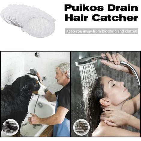 ZOLGINAH 30 Pcs Collecteur De Cheveux,Filtre Évier De Cuisine,Filtre Drain De Douche,Attrape Cheveux Douche,Filtre Cheveux Douche De Tissu Non Tissé Pour évier De Douche,Douche,Baignoire(Diamètre : 9cm) 4 ZOLGINAH 30 Pcs Collecteur De Cheveux,Filtre Évier De Cuisine,Filtre Drain De Douche,Attrape Cheveux Douche,Filtre Cheveux Douche De Tissu Non Tissé Pour évier De Douche,Douche,Baignoire(Diamètre : 9cm) – Image 2