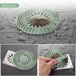 ZOLGINAH 5 Bouchons Anti-Cheveux En Silicone Durable, Filtre évier Cuisine, Filtre à évier, Grille Pour Evier Cuisine, Faciles à Nettoyer Et à Installer, Convient Pour La Cuisine Et La Salle De Bain 11 ZOLGINAH 5 Bouchons Anti-Cheveux En Silicone Durable, Filtre évier Cuisine, Filtre à évier, Grille Pour Evier Cuisine, Faciles à Nettoyer Et à Installer, Convient Pour La Cuisine Et La Salle De Bain -Promos Raccord d'arrosage Magasin 59346518 5