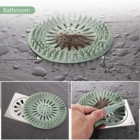 ZOLGINAH 5 Bouchons Anti-Cheveux En Silicone Durable, Filtre évier Cuisine, Filtre à évier, Grille Pour Evier Cuisine, Faciles à Nettoyer Et à Installer, Convient Pour La Cuisine Et La Salle De Bain 7 ZOLGINAH 5 Bouchons Anti-Cheveux En Silicone Durable, Filtre évier Cuisine, Filtre à évier, Grille Pour Evier Cuisine, Faciles à Nettoyer Et à Installer, Convient Pour La Cuisine Et La Salle De Bain â Image 5