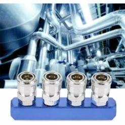 DENUOTOP Raccords 12mm Raccord Rapide Pneumatique Connecteur Filetage Femelle à Montage 2/3/4/5 Voie Pour Connexion Pneumatiques Et Tuyau D'Air(4 Voie) 11 DENUOTOP Raccords 12mm Raccord Rapide Pneumatique Connecteur Filetage Femelle à Montage 2/3/4/5 Voie Pour Connexion Pneumatiques Et Tuyau D'Air(4 Voie) -Promos Raccord d'arrosage Magasin 60004382 5