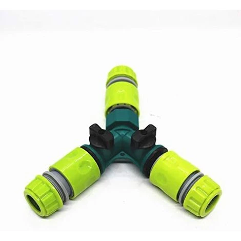 ENLENK Irrigation Y Connecteurs, 1 Connecteur Rapide Y Connecteurs Tuyau De Jardin Connecteur Convient Pour Raccords 16mm 3/4" 3 ENLENK Irrigation Y Connecteurs, 1 Connecteur Rapide Y Connecteurs Tuyau De Jardin Connecteur Convient Pour Raccords 16mm 3/4"