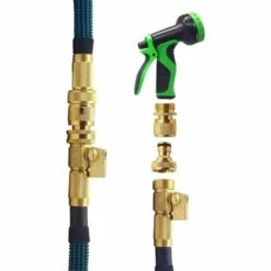 GrooFoo Tuyau D'arrosage Raccord Rapide Extensible Tuyau D'arrosage Male A Femelle Adaptateur Connecteur Pour Robinet Et Jet (2SETS) -Promos Raccord d'arrosage Magasin 60170946 5