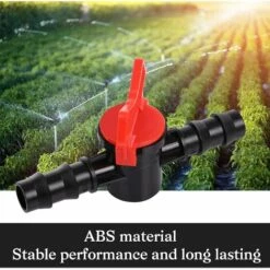 AOUGO 10 PCS Robinet De Jardin Pour Tuyau, Tuyau Vanne D'irrigation Raccord Tuyau 16mm Robinet D'arrêt Raccord En Plastique Pour Le Contrôle Extérieur De La Vanne D'eau De Jardin 10 AOUGO 10 PCS Robinet De Jardin Pour Tuyau, Tuyau Vanne D'irrigation Raccord Tuyau 16mm Robinet D'arrêt Raccord En Plastique Pour Le Contrôle Extérieur De La Vanne D'eau De Jardin -Promos Raccord d'arrosage Magasin 60281811 4