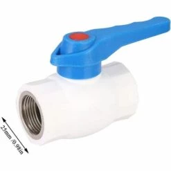 AOUGO Entatial Vanne à Bille De Résistance Aux Chocs, Raccord De Vanne à Bille, Pour Piscines D'irrigation Aquariums