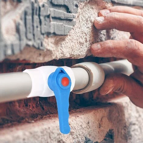 AOUGO Entatial Vanne à Bille De Résistance Aux Chocs, Raccord De Vanne à Bille, Pour Piscines D'irrigation Aquariums 4 AOUGO Entatial Vanne à Bille De Résistance Aux Chocs, Raccord De Vanne à Bille, Pour Piscines D'irrigation Aquariums – Image 2