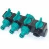 AOUGO 4 Voies Distributeur D'eau Séparateur De Tuyau Connecteur De Tuyau D'arrosage Connecteur En Y Séparateur D'eau Du Robinet 2 AOUGO 4 Voies Distributeur D'eau Séparateur De Tuyau Connecteur De Tuyau D'arrosage Connecteur En Y Séparateur D'eau Du Robinet -Promos Raccord d'arrosage Magasin 60282047 1