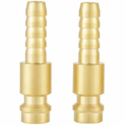 YD 2 Pièces 8mm Refroidi à L'eau Et Adaptateur De Gaz Raccord De Connecteur Rapide Pour Torche De Soudage TIG