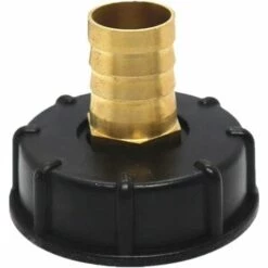 PREMIER Mamelon Raccord Rapide Pour Cuve 1000 L, Multitanks Raccord, Laiton Connecteur De Tuyau, Adaptateur De Réservoir IBC (20mm)