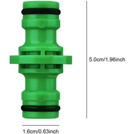 NAXUNNN Raccord Tuyau D'Arrosage,Connecteur Arrosage Accessoires De Tuyau (6 Raccord De Tuyau Rapide, 3 Raccord Mâle Double), Kit De Connexion Rapide Et Facile. 6 NAXUNNN Raccord Tuyau D'Arrosage,Connecteur Arrosage Accessoires De Tuyau (6 Raccord De Tuyau Rapide, 3 Raccord Mâle Double), Kit De Connexion Rapide Et Facile. – Image 4