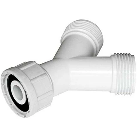 ROSIER Raccord Double Y - Répartiteur Universel - 2 Voies - Pour Tuyau D'alimentation De Machine à Laver - Lave-vaisselle——VEBTles 6 ROSIER Raccord Double Y - Répartiteur Universel - 2 Voies - Pour Tuyau D'alimentation De Machine à Laver - Lave-vaisselle——VEBTles – Image 4
