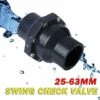 TOPHOMER Soupape Vidange Clapet Anti Refoulement Clapet Anti Retour Eau PVC Diamètre Intérieur ? 25 Mm, 32 Mm, 40 Mm, 50 Mm, 63 Mm (Diamètre Intérieur 32mm) -Promos Raccord d'arrosage Magasin 60935692 1