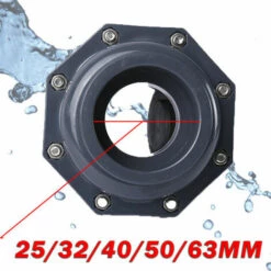 TOPHOMER Soupape Vidange Clapet Anti Refoulement Clapet Anti Retour Eau PVC Diamètre Intérieur ? 25 Mm, 32 Mm, 40 Mm, 50 Mm, 63 Mm (Diamètre Intérieur 32mm) -Promos Raccord d'arrosage Magasin 60935692 3