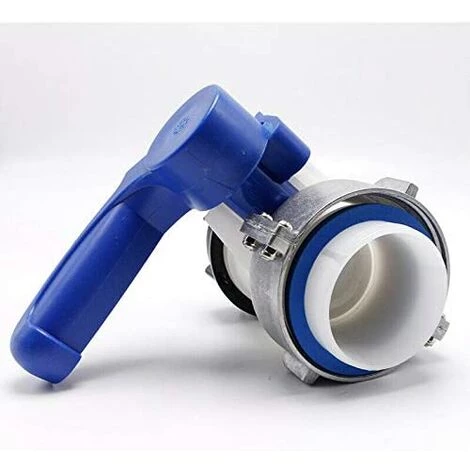 TOPHOMER Vanne Papillon ND40/ND50 IBC Eau Réservoir Avec écrou Flottant En Alliage Aluminium Remplacement S60x6 Pour Réservoir Cuve 1000 Litres IBC (Aluminium 62mm) 6 TOPHOMER Vanne Papillon ND40/ND50 IBC Eau Réservoir Avec écrou Flottant En Alliage Aluminium Remplacement S60x6 Pour Réservoir Cuve 1000 Litres IBC (Aluminium 62mm) – Image 4