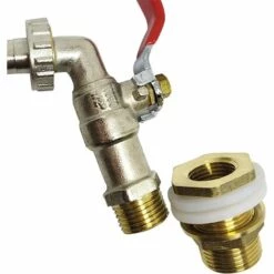 QERSTA Robinet Cuve 1000L,Robinet Recuperateur Eau De Pluie Adaptateur De Cuve 1/2" (13 Mm) Robinet,Adaptateur De Réservoir (1PCS) -Promos Raccord d'arrosage Magasin 61062279 5