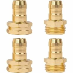 RHAFAYRE Connecteur De Réparation De Tuyau D'arrosage Avec Pinces, Adapté Pour Raccord De Tuyau D'arrosage 3/4" Ou 5/8", Lot De 2 9 RHAFAYRE Connecteur De Réparation De Tuyau D'arrosage Avec Pinces, Adapté Pour Raccord De Tuyau D'arrosage 3/4" Ou 5/8", Lot De 2 -Promos Raccord d'arrosage Magasin 61101052 3