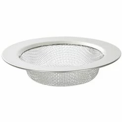 REGALI Passoire D'évier De Cuisine 2 Pièces Mise à Niveau En Acier Inoxydable, Crépine De Vidange D'évier De Cuisine, Crépine D'évier (acier Inoxydable) Avec Grand Côté Large De 11,4 Cm De Diamètre.