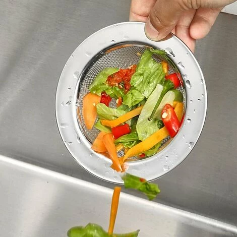 REGALI Passoire D'évier De Cuisine 2 Pièces Mise à Niveau En Acier Inoxydable, Crépine De Vidange D'évier De Cuisine, Crépine D'évier (acier Inoxydable) Avec Grand Côté Large De 11,4 Cm De Diamètre. 5 REGALI Passoire D'évier De Cuisine 2 Pièces Mise à Niveau En Acier Inoxydable, Crépine De Vidange D'évier De Cuisine, Crépine D'évier (acier Inoxydable) Avec Grand Côté Large De 11,4 Cm De Diamètre. – Image 3