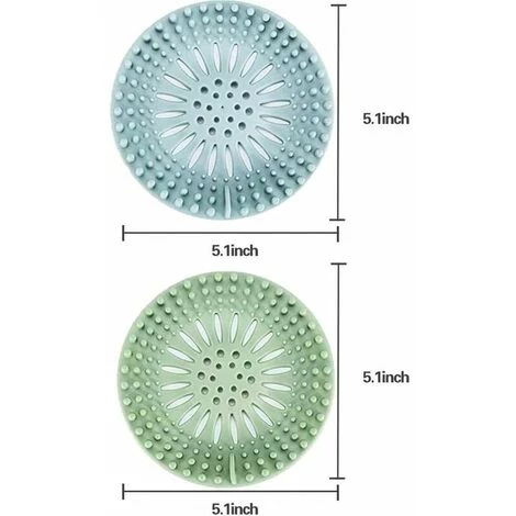 NAXUNNN Drain Hair Catcher Piège à Cheveux En Silicone Durable Avec Ventouses Bouchon De Cheveux Couvercles De Drain De Douche Facile à Installer Et à Nettoyer Costume Pour Salle De Bain Baignoire Et Cuisine Lot De 2 3 NAXUNNN Drain Hair Catcher Piège à Cheveux En Silicone Durable Avec Ventouses Bouchon De Cheveux Couvercles De Drain De Douche Facile à Installer Et à Nettoyer Costume Pour Salle De Bain Baignoire Et Cuisine Lot De 2